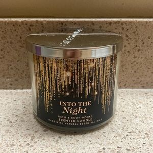 Into The Night Bath & Body Works 3 Wick Candle